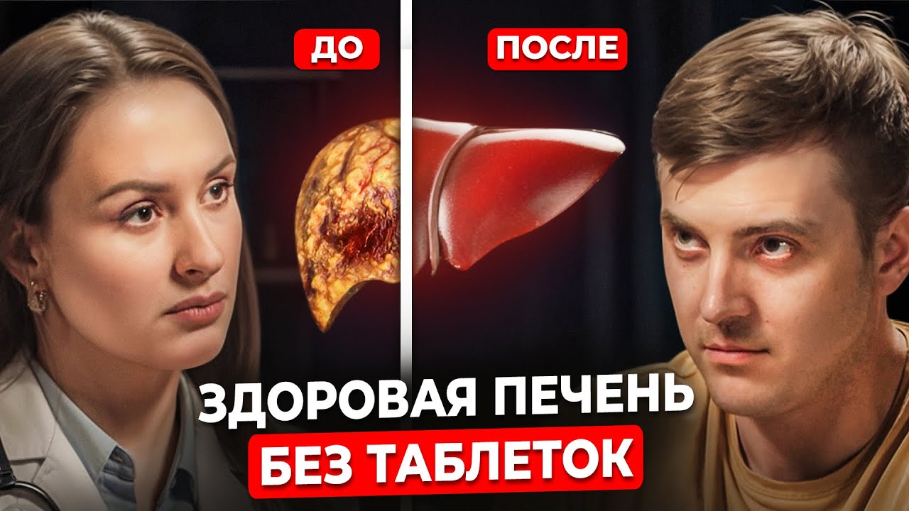 КАК УБРАТЬ ЖИРНУЮ ПЕЧЕНЬ? Печень как в молодости. Гепатолог Анастасия Аббасова