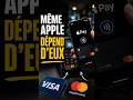 Visa Mastercard même Apple dépend d’eux #apple #visa #mastercard #tech #finance