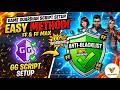 Free Fire AimBot Headshot Script Setup Antiblacklist Full Working | Easy Method 100% Working |