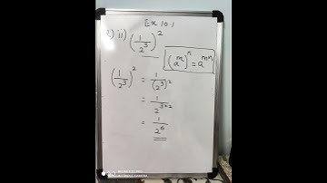Exponents and powers. Ex 10.1 qn no.2 solution #exponentsandpowers