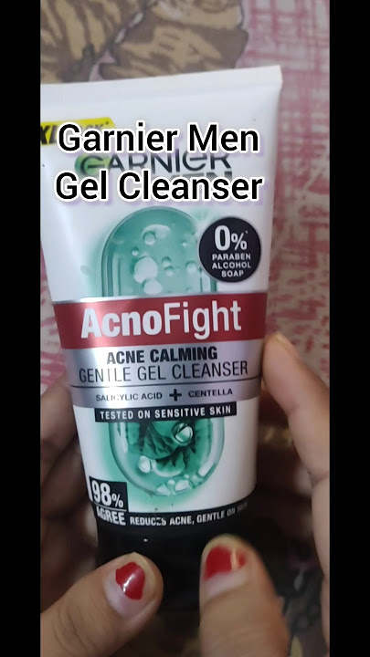 Garnier Men Gel Cleanser Acno Fight 🧴