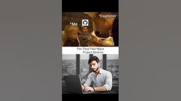 Final year major project seminar 😂 #programming #memes #codingmemes #