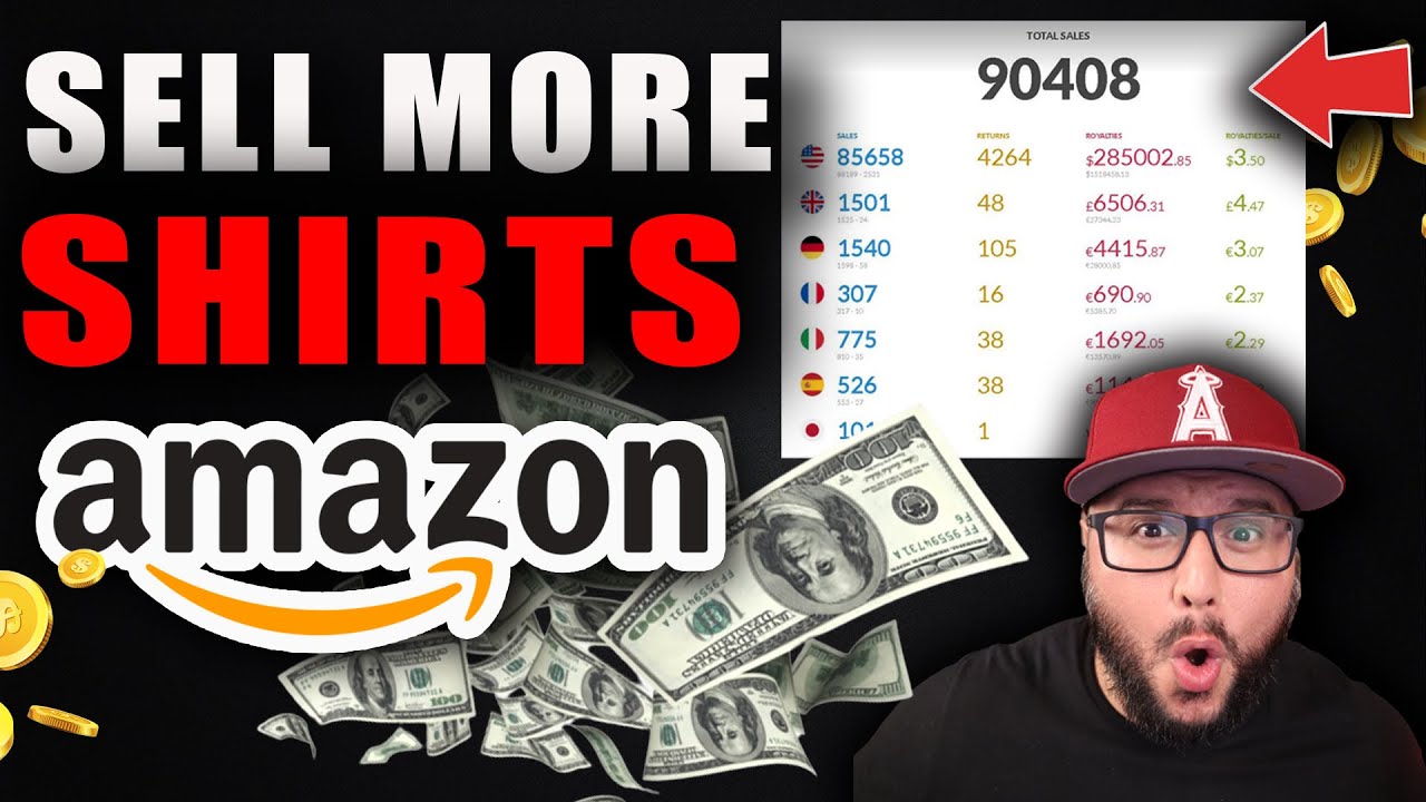 How To Sell Print On Demand T Shirts On Amazon 2023 - The Ultimate ...