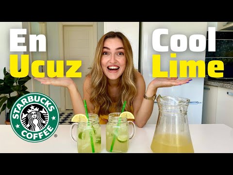 EVDE COOL LIME NASIL YAPILIR? | Hem Ucuz Hem Lezzetli Starbucks Cool Lime Tarifi