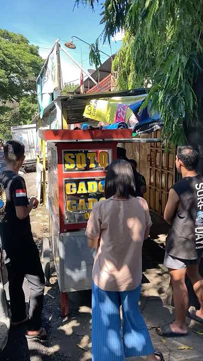 Tempat Makan Gado Gado & Soto Ayam Gerobak Favorit di Kota Makassar‼️
