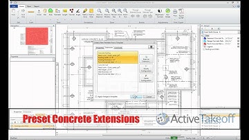 Active Takeoff - Measuring Concrete Walls and Footings