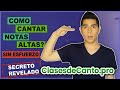 Como Cantar Notas Altas (Agudas) Sin Forzar Tu Voz? | Ampliar tu Rango Vocal | Técnica y Ejercicios