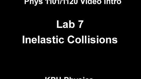 07 Inelastic Collisions