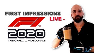 F1 2020 |   My Team First Impressions