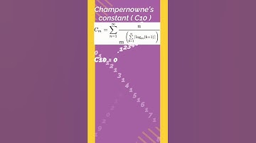 Champernowne’s constant |VALUES OF C10 | MANDALVERSE