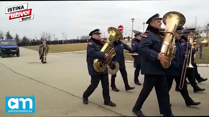 Sahrana policajca Nenada Stojadinovića
