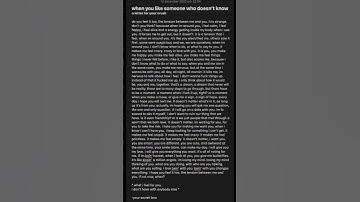 A letter for your crush #confession #crush #feelings #confess