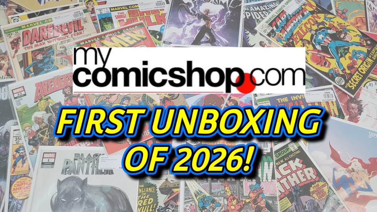 First MyComicShop Haul of 2026 - YouTube