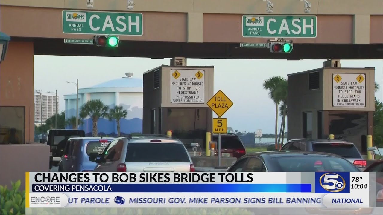 VIDEO: Changes made to Pensacola Beach toll booth ahead of holiday