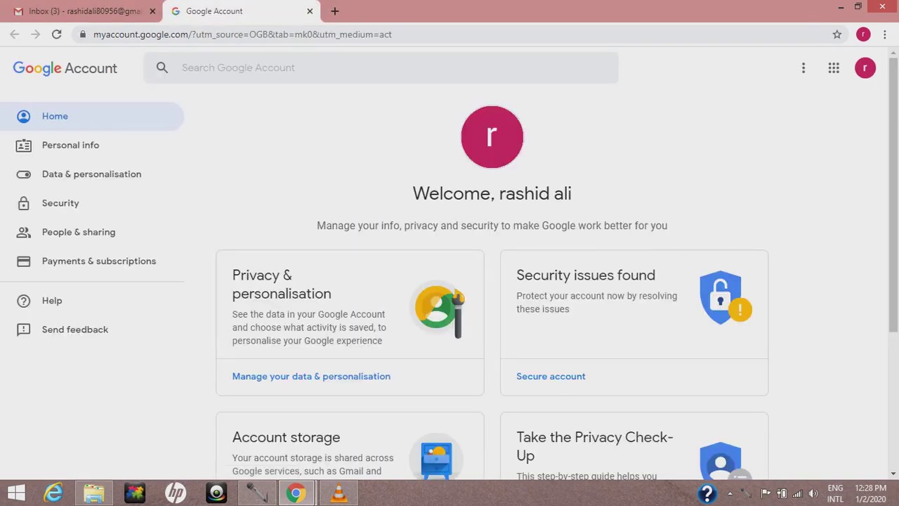 How to delete gmail account - YouTube