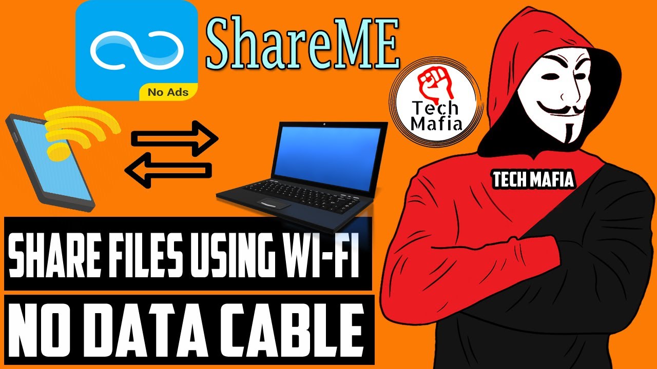 Share Your File From Android To PC Wirelessly Share Files Using Wi Fi