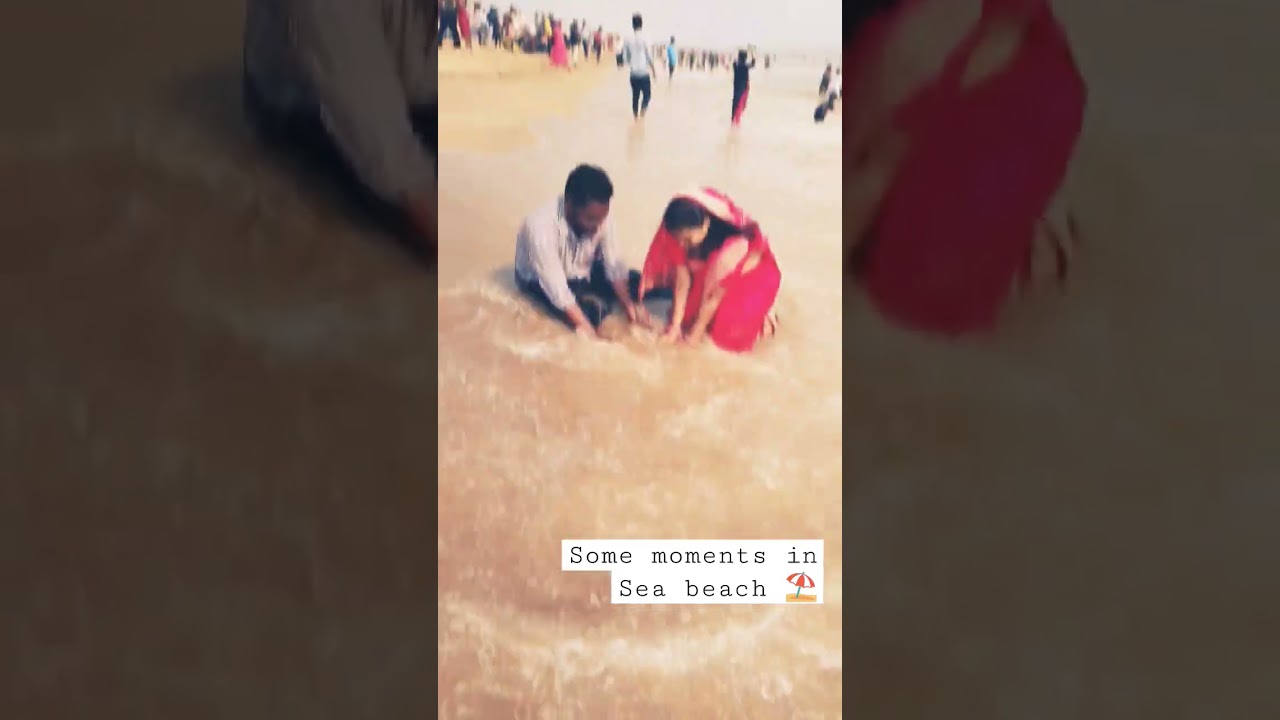 some moments In Sea beach ⛱️ 