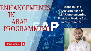 2. Function Module Exit Implementation in Customer Exit