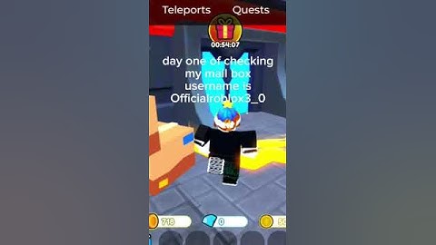 day 1 of checking my mail box in ttd