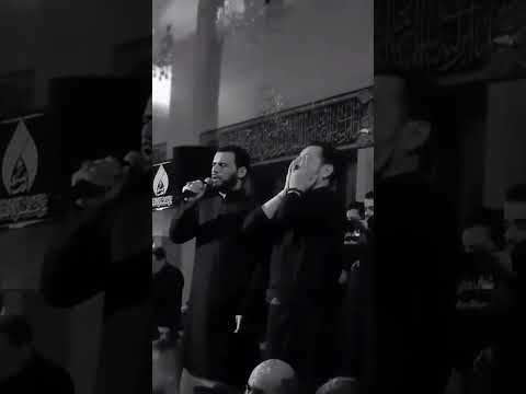 شاهد ردة فعل الملا قحطان البديري لما قرا الملا محمد باقر الخاقاني قصيدة ان جان تريدني انسى محرم