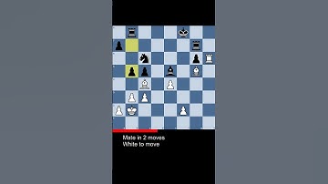 0076. Subscribe for daily chess puzzle! Mate in 2 puzzle