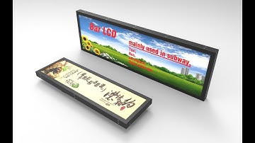 YODA Stretched Bar LCD Display DEMO