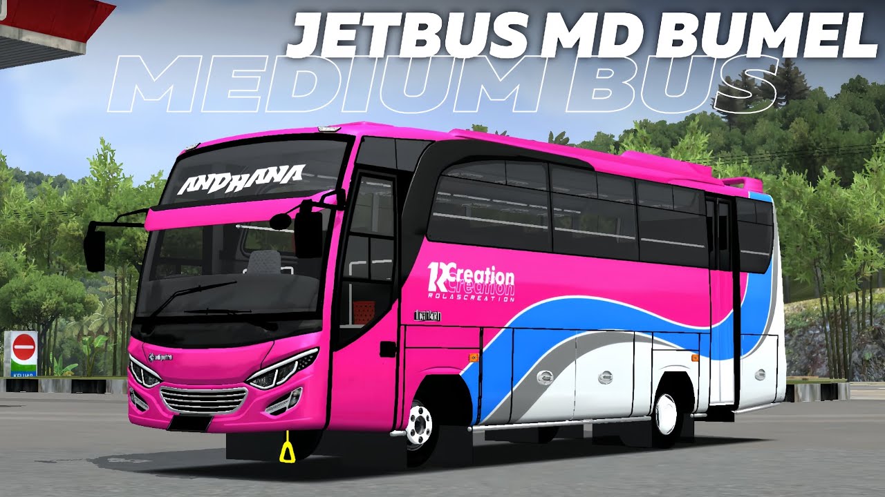 Rilis!! Mod bussid terbaru medium bus jetbus md v3 bumel