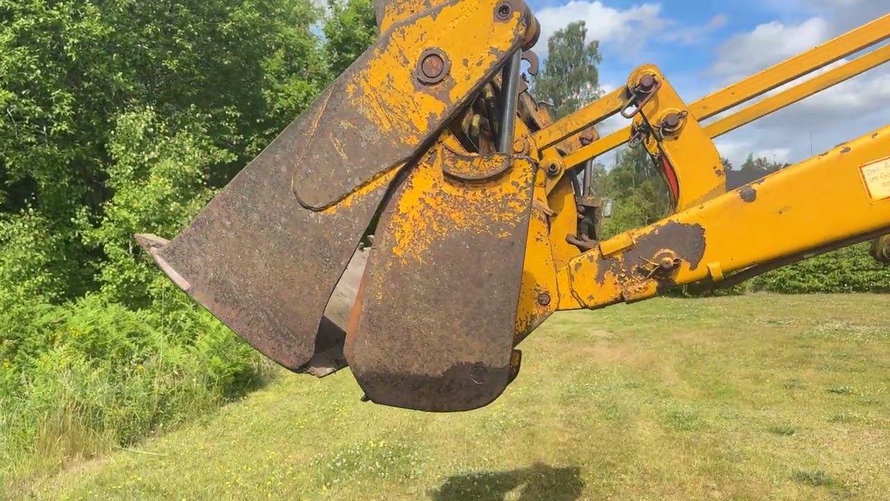 Traktorgrävare MF 50B