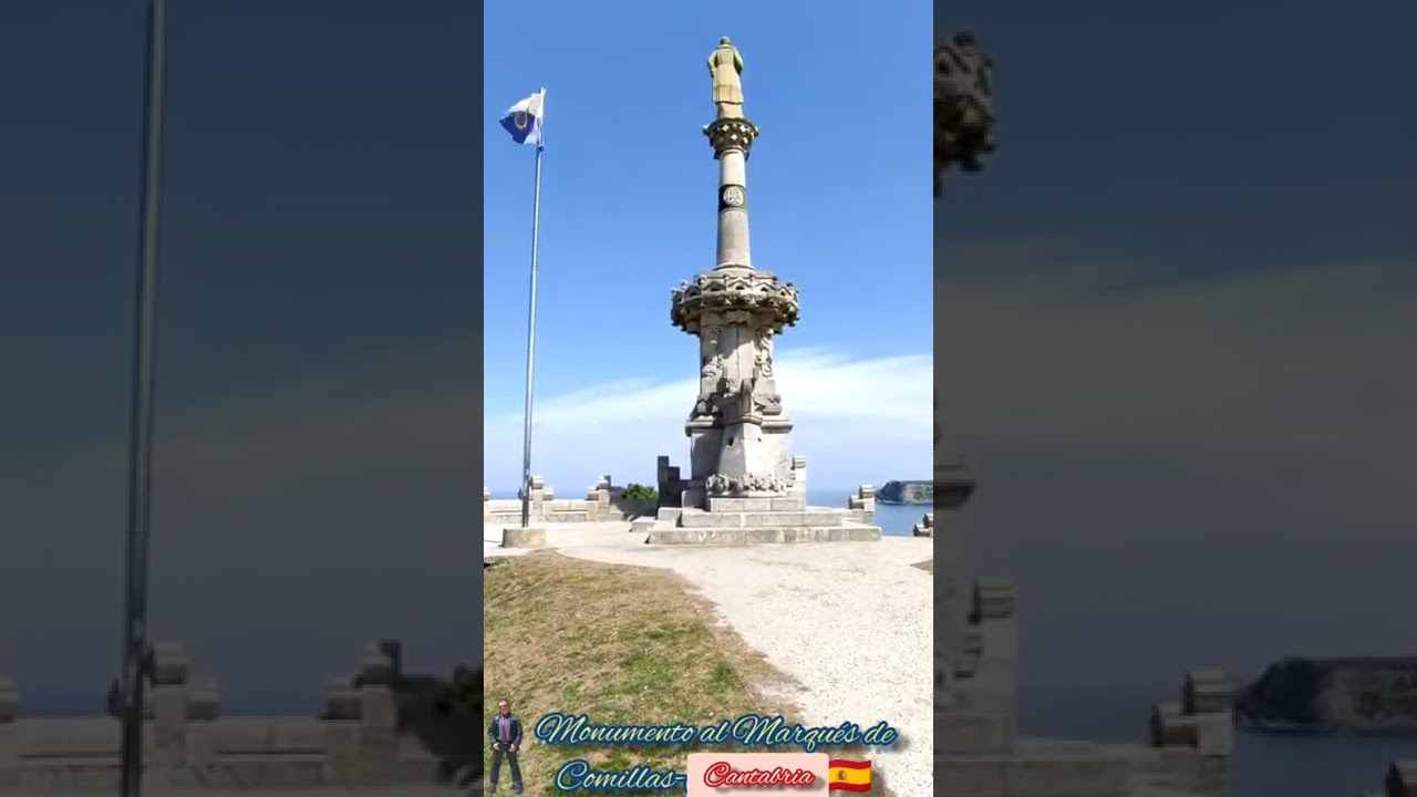 MONUMENTO AL MARQUES DE COMILLAS CANTABRIA#shorts #comillas #cantabria