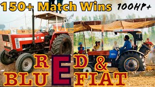 RED & BLUE FIAT Tractors | 150+ Match & 20+ Bike Winers | 100HP+ | HALWARA FIAT CLUB | Get Full Info