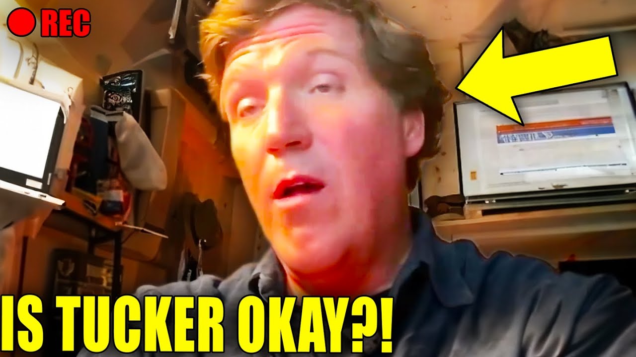 Tucker Carlson Suffers PSYCHOTIC EPISODE ALL CAUGHT ON VIDEO!