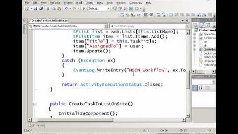 SharePoint: Building Custom Activities for Use in SharePoint Designer 2007