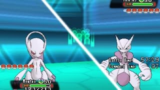 Mega Evolution Battle! Mega Mewtwo Y VS Mega Mewtwo X