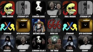 Troll Quest Horror, Stickman Escape Lift, Slendrina The School, Granny Chapter Two.... screenshot 2