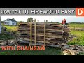 Firewood rack - time saver