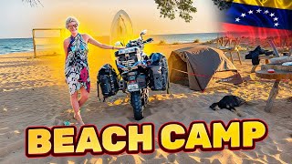 Why I'm Camping On This Beach With My Motorcycle? This Made Me CRY! - EP.445