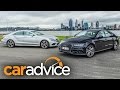 Audi A7 TDI Biturbo v MercedesBenz CLS 500 Review YouTube