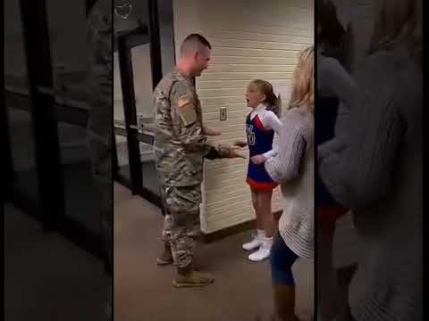Video Papà soldati quando tornano dai loro figli?? #soldier