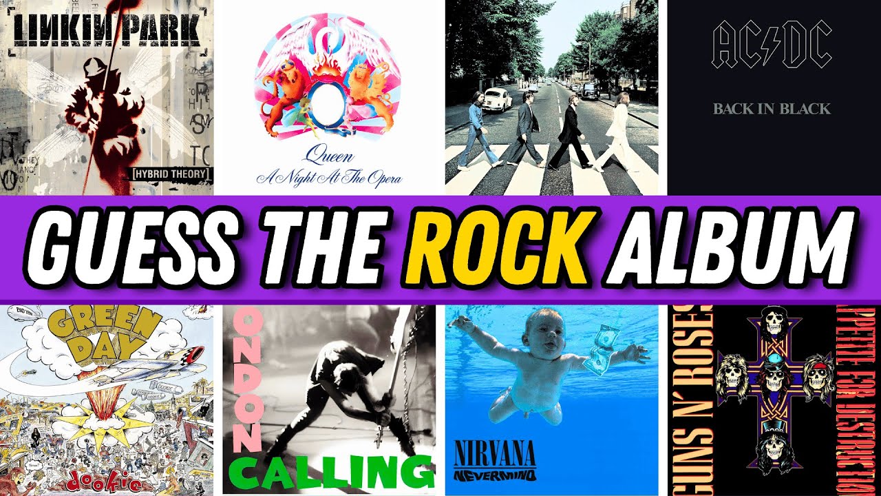 Guess the ROCK ALBUM by The Song 💿 🤘🎸 | Music Quiz