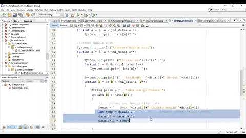 Sesi8 Algoritma Pemrograman BubleSort
