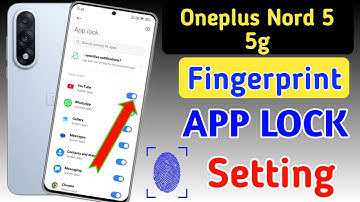 Oneplus nord 5 5g fingerprint app lock/Oneplus nord 5 app me fingerprint lock kaise lagaye /app lock