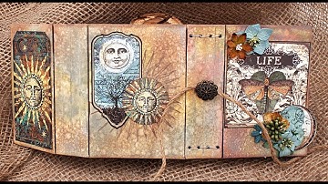 Wrap Journal Flip Thru - Eileen Hull Designs by Sizzix