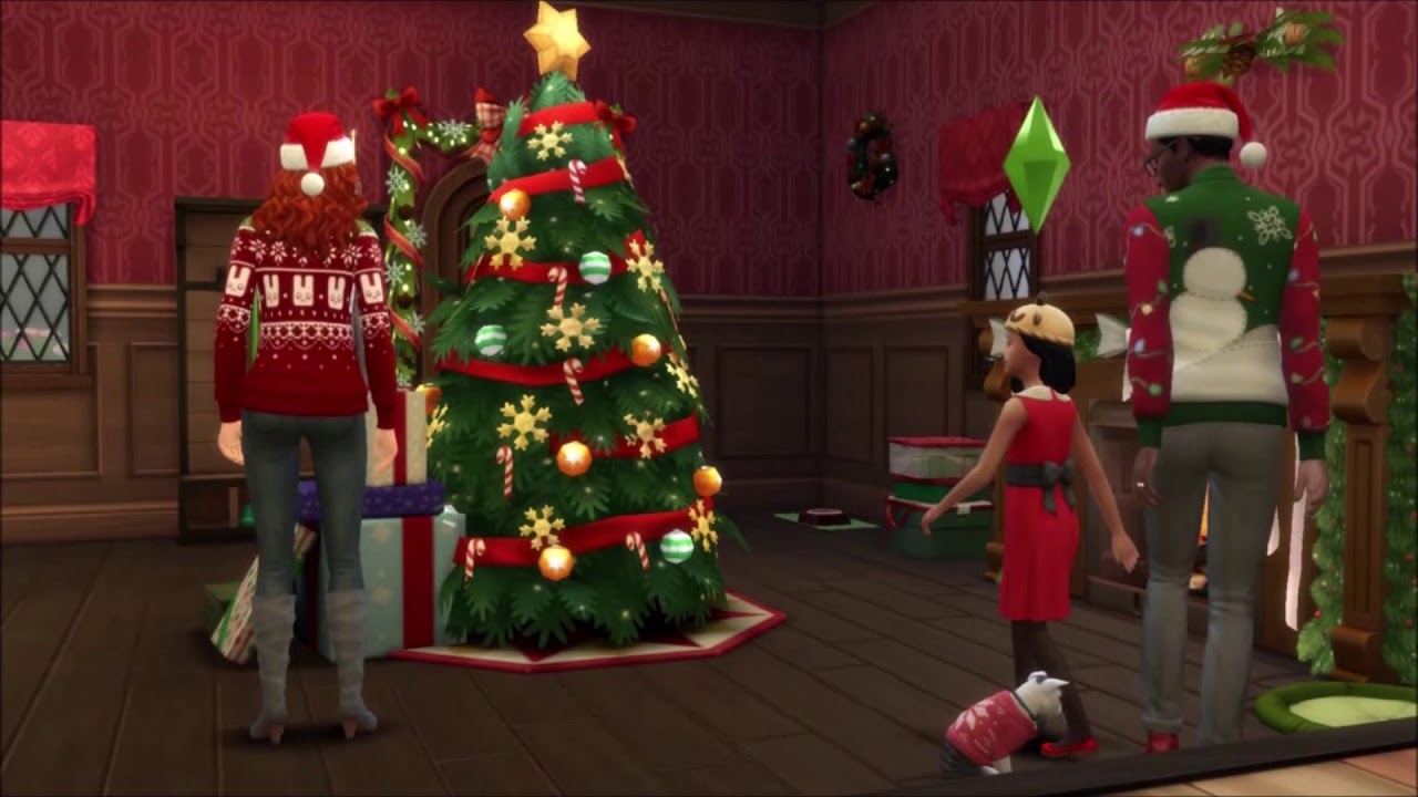 A magical present - Sims 4 SPARK'D Challenge HOLIDAY MAGIC