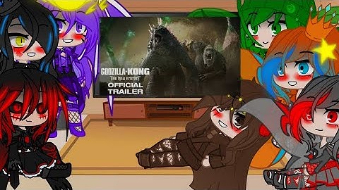 Female Kaijus react to Godzilla x Kong The New Empire trailer