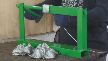 Top 2 Homemade Chain Link Fencing Machine | DIY