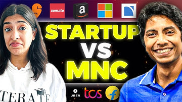 StartUp Vs MNC | Everything you need to know Ft. ​⁠@gkcs | Hindi Video