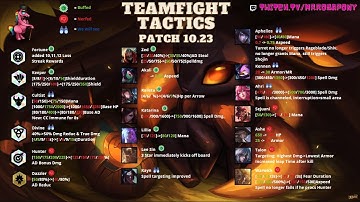 Patchrundown Patch 10.23 and Metaprediction (Teamfight Tactics) [TFT]