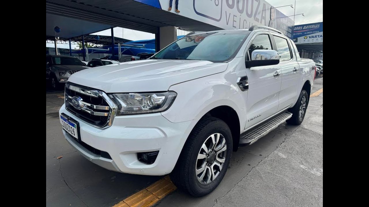 FORD RANGER LIMITED 3.2 DIESEL AUTOMATICO 4X4  2020/2021 REVISADA ESTADO SEM RETOQUE NOVISSMA