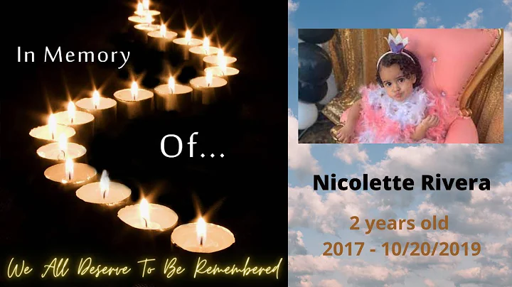 We All Deserve To Be Remembered: Nicolette Rivera