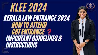 KLEE 2024| Computer Based Entrance Exam| Guidelines & Instructions| #klee2024 #klee #kleeexam